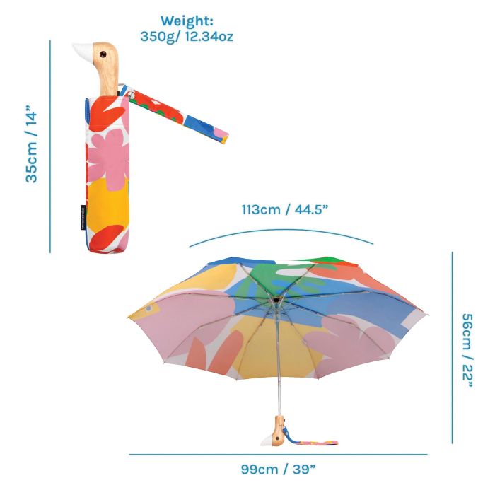Dcuk Duckhead Compact Umbrella | Matisse Print