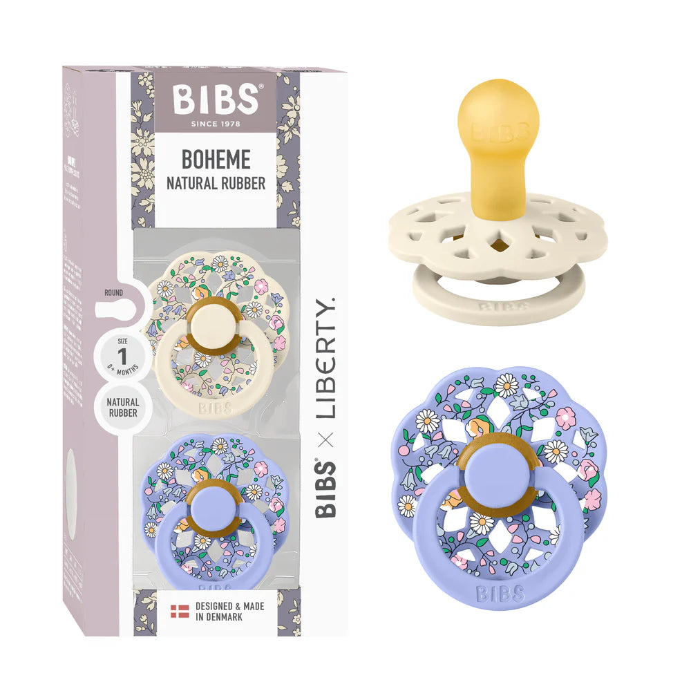 Bibs Dummy Liberty | Boheme Chloe Meadow/Ivory Mix