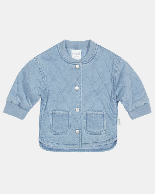 Toshi Baby Shacket Denim | Brumby