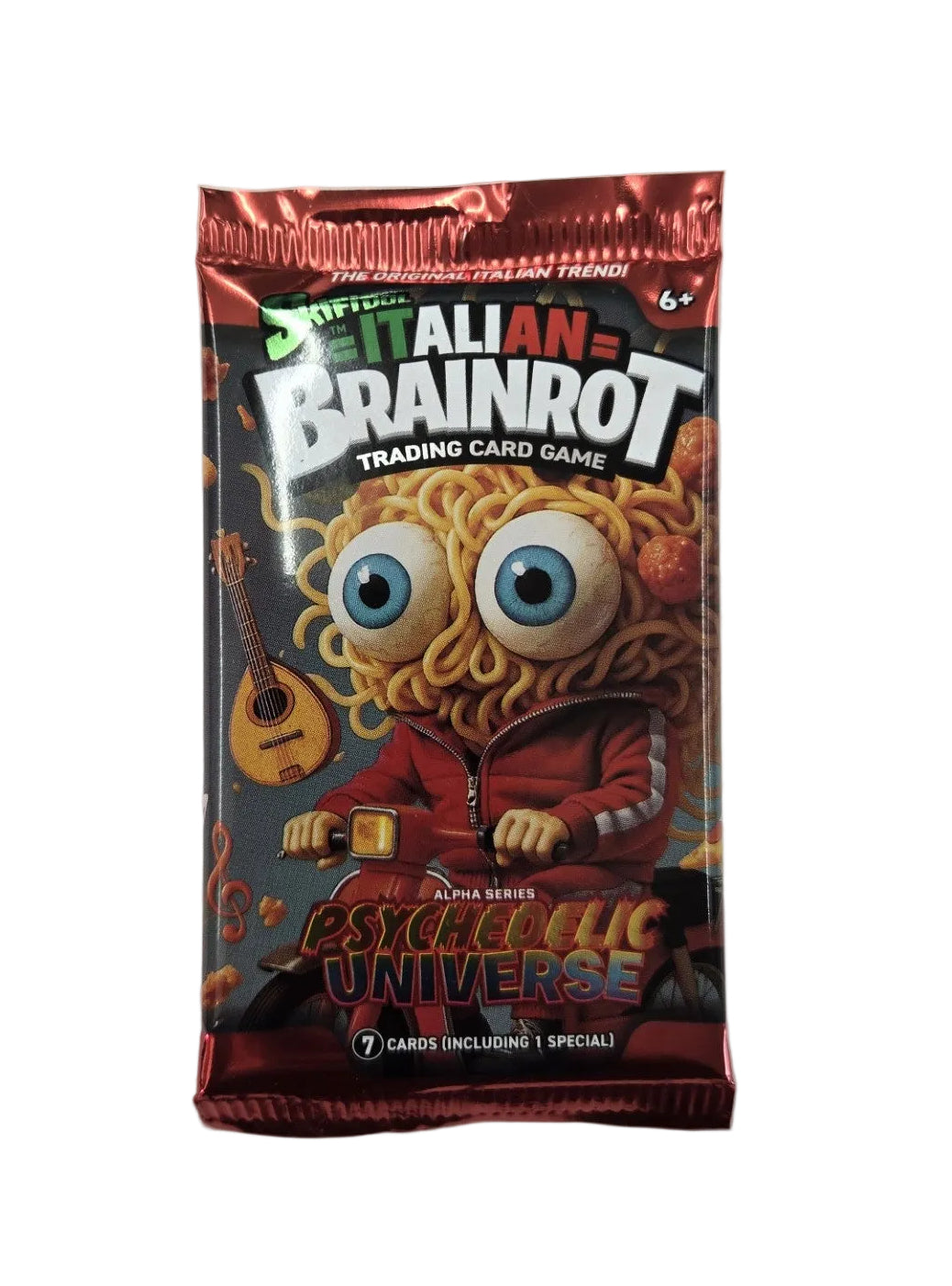 Italian Brainrot Trading Card Booster Pack | Psychedelic Universe