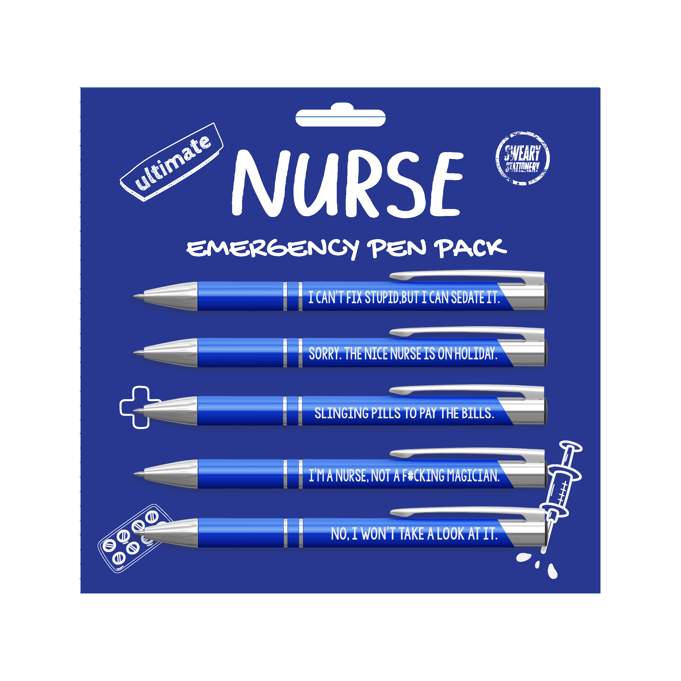 Disrupteed Industries Pens 5pk | Ultimate Nurse