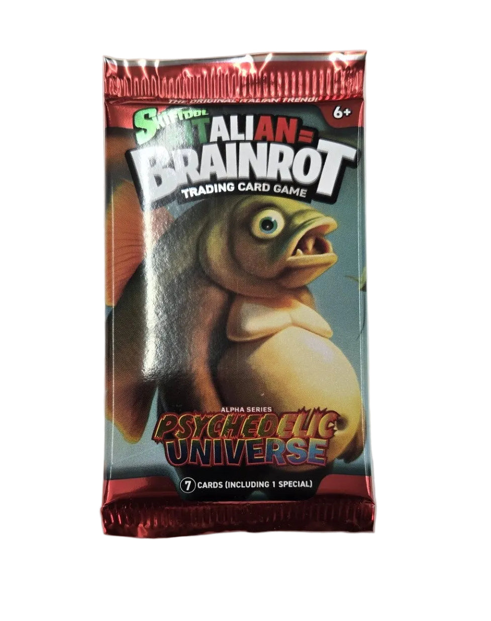 Italian Brainrot Trading Card Booster Pack | Psychedelic Universe