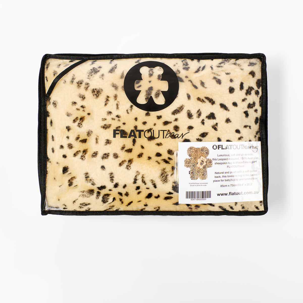 FLATOUTBear Bear Rug Leopard