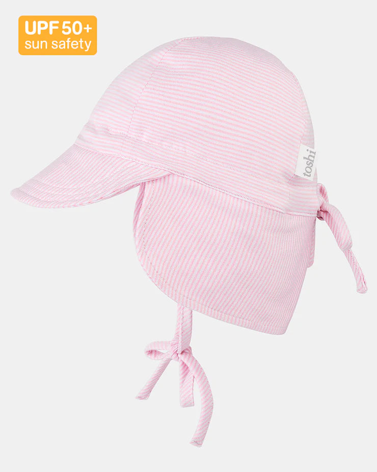 Toshi Flap Cap Baby | Blush