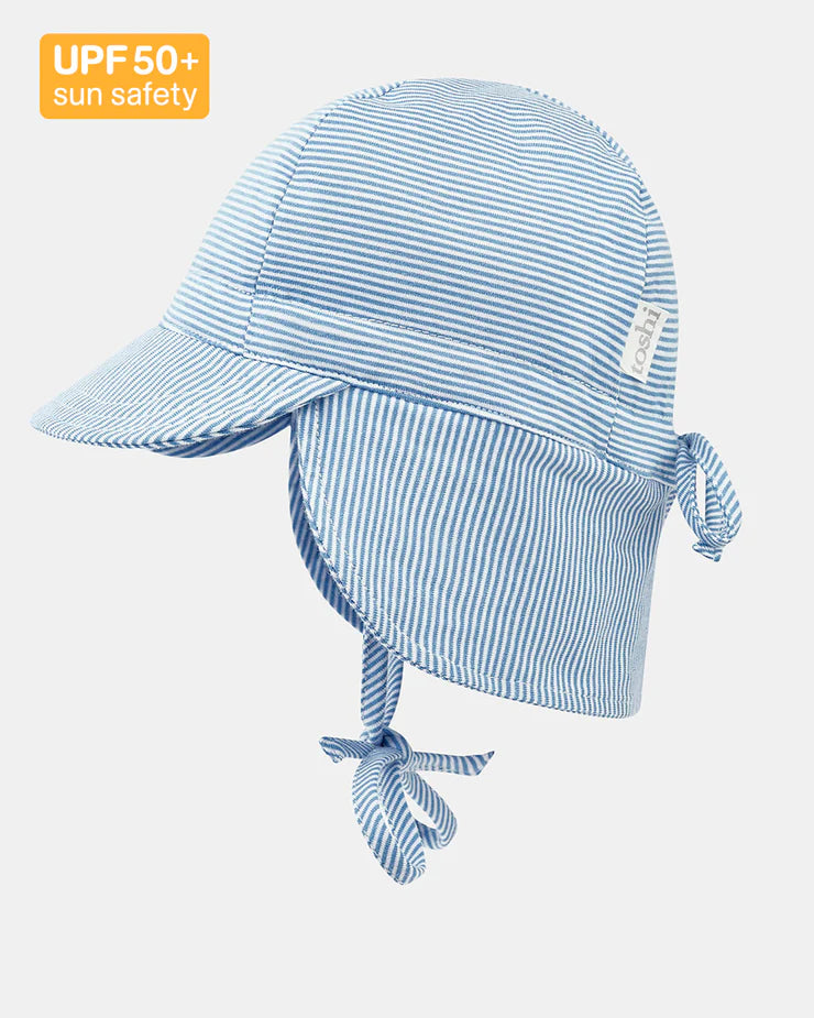 Toshi Flap Cap Baby | Sky