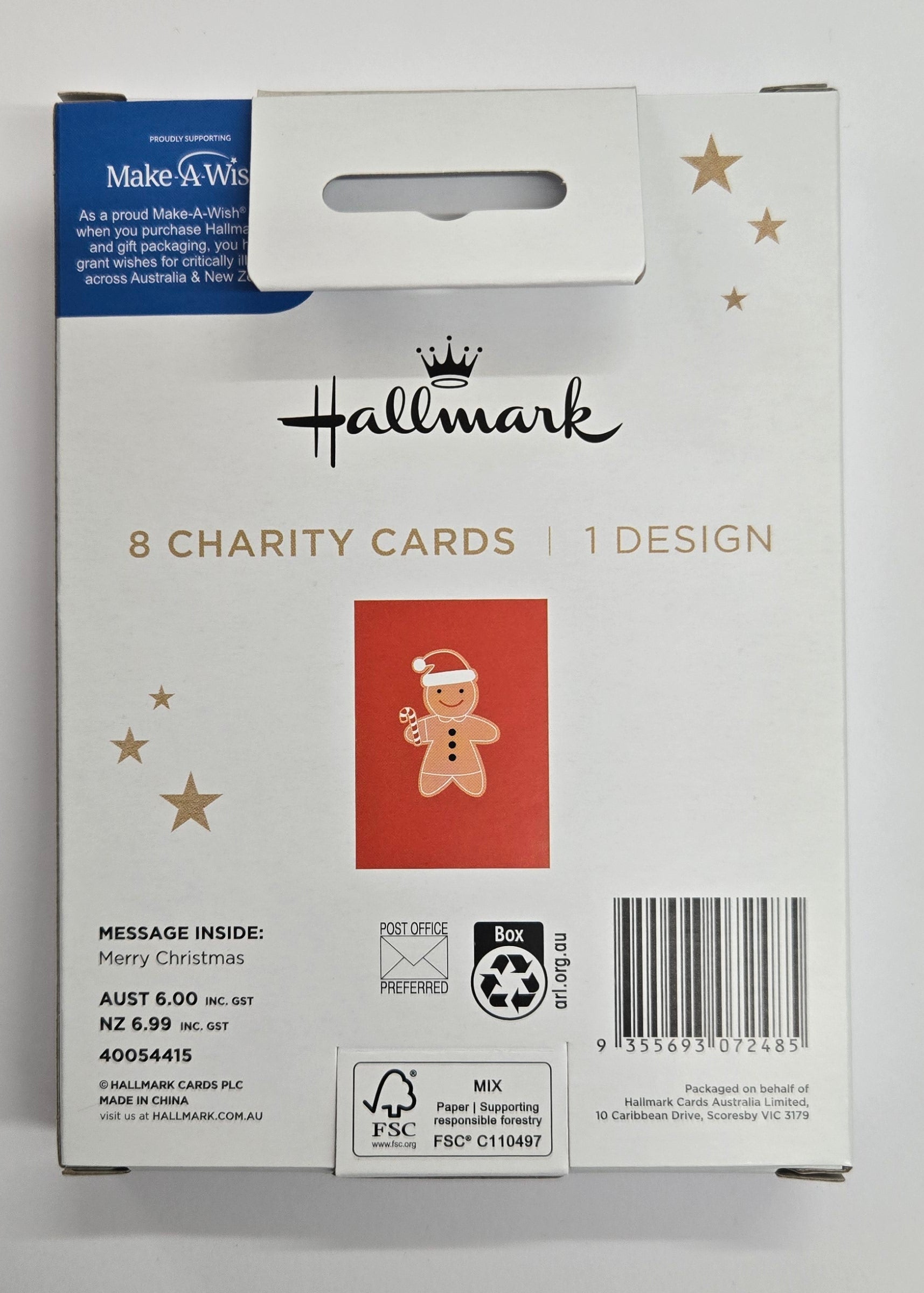 Hallmark 2025 Christmas Boxed Cards | Gingerbread Man