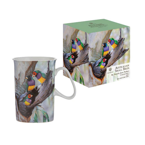 Ashdene Australian Small Birds Collection Mug | Gouldian Finch