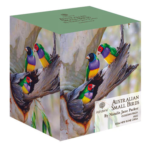 Ashdene Australian Small Birds Collection Mug | Gouldian Finch