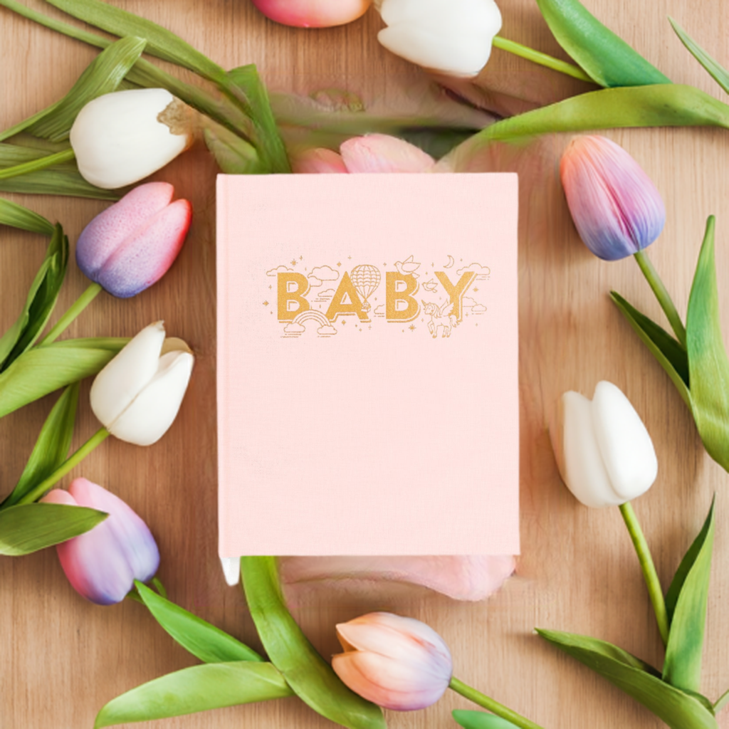 Baby Book 0-6 Years Rose