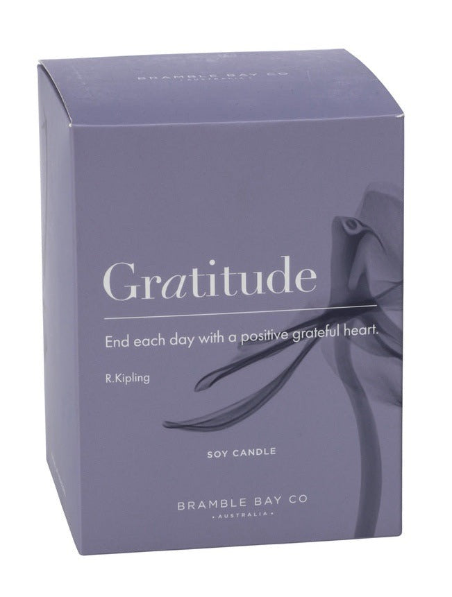 The Inspiration Collection Gratitude Candle | Cassis & Tropical Fruit