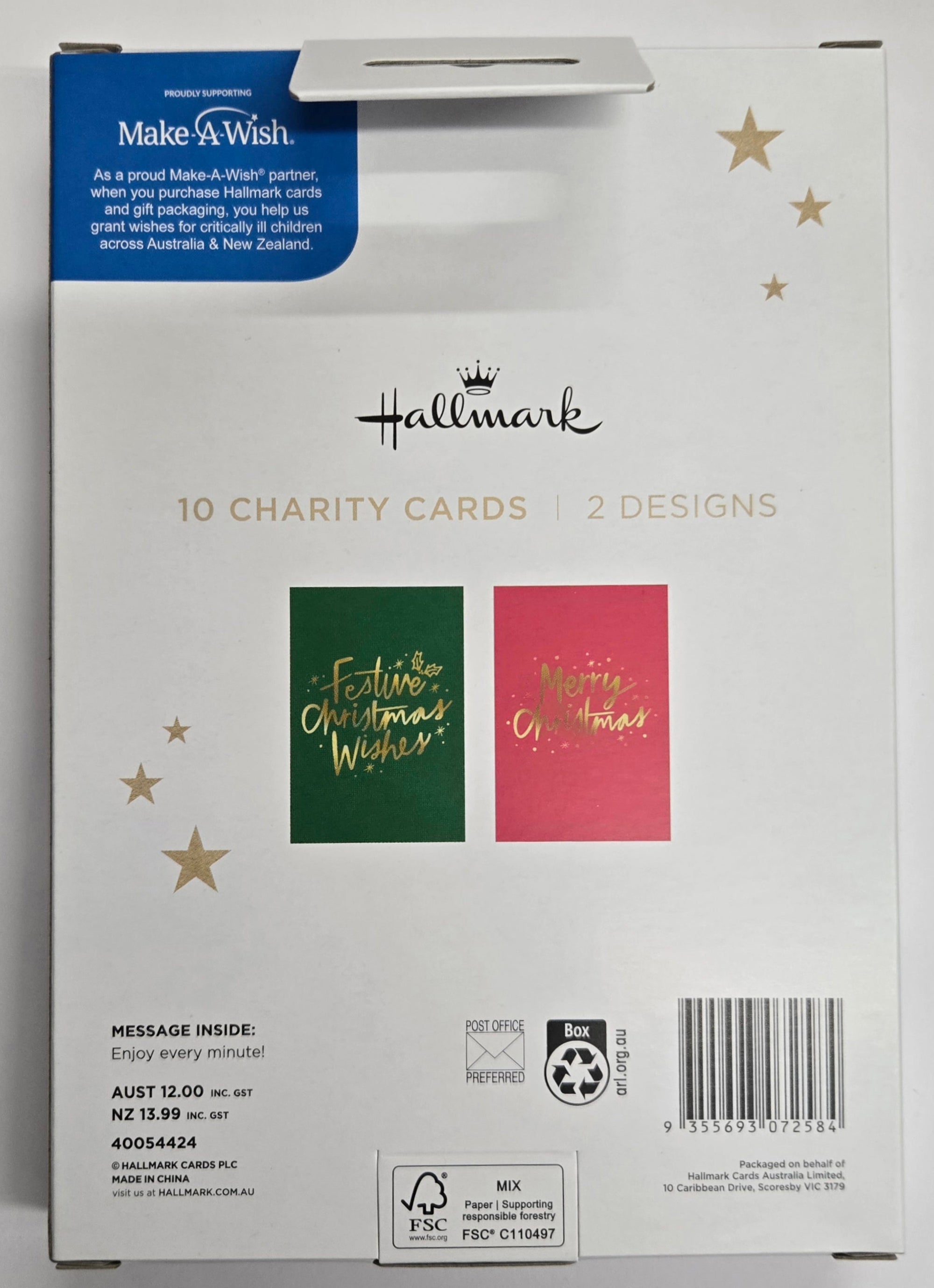 Hallmark 2025 Christmas Boxed Cards | Red & Green