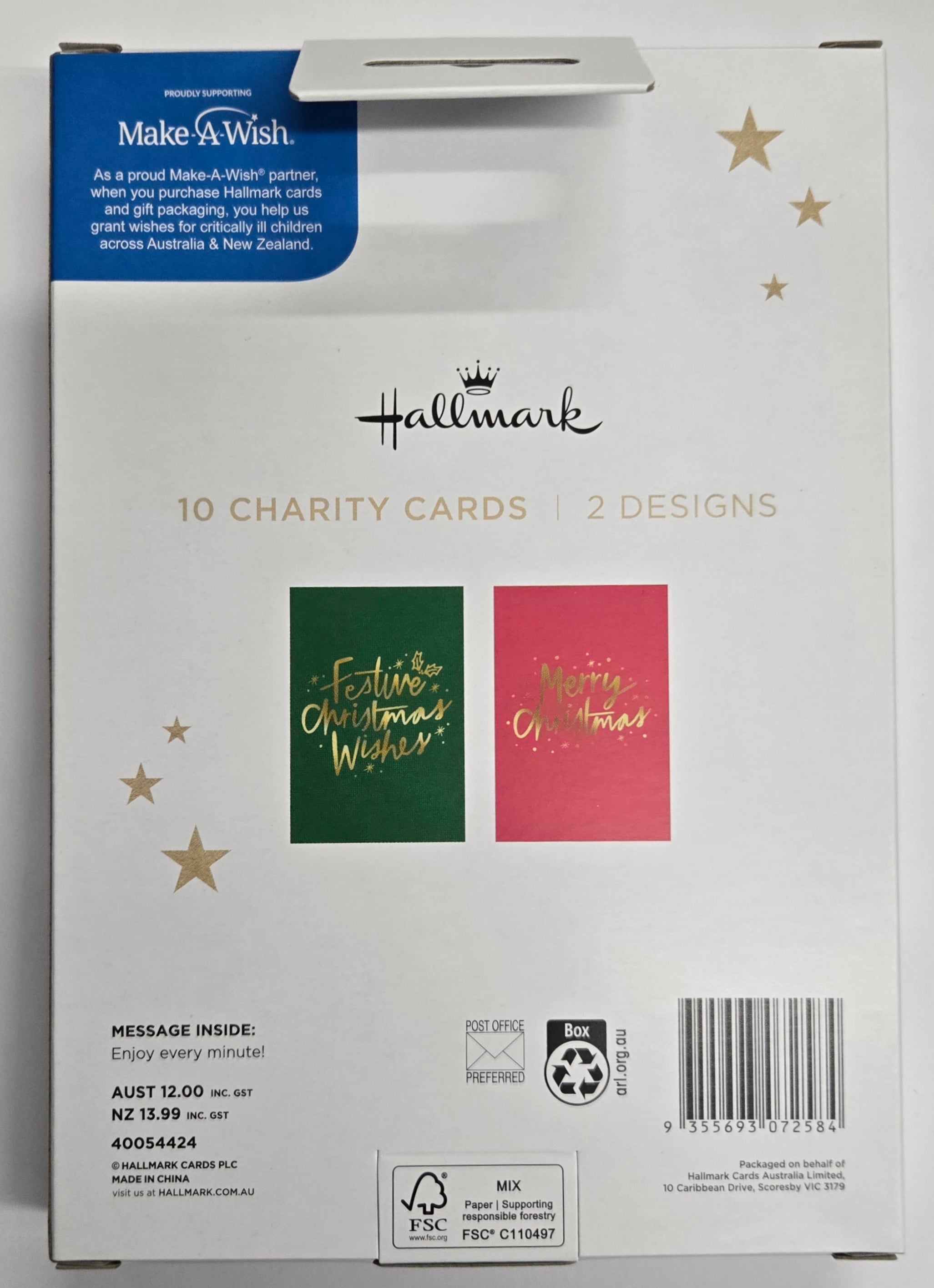 Hallmark 2025 Christmas Boxed Cards | Red & Green