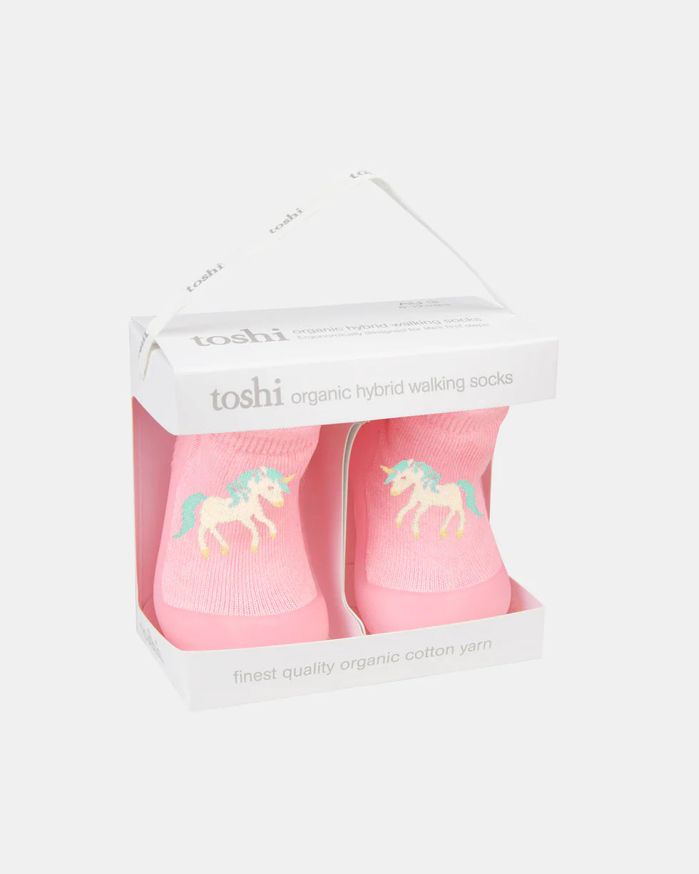 Toshi Organic Hybrid Walking Socks | Unicorn