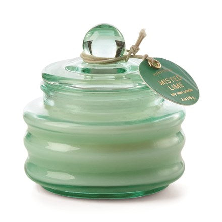 Beam 85g Candle Green Glass | Misted Lime