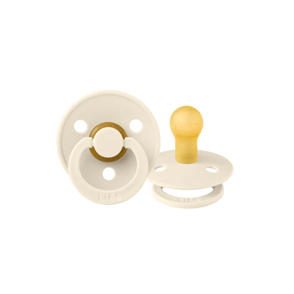 Bibs Dummy | Ivory Twin Pack