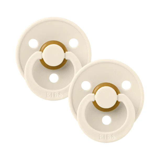 Bibs Dummy | Ivory Twin Pack