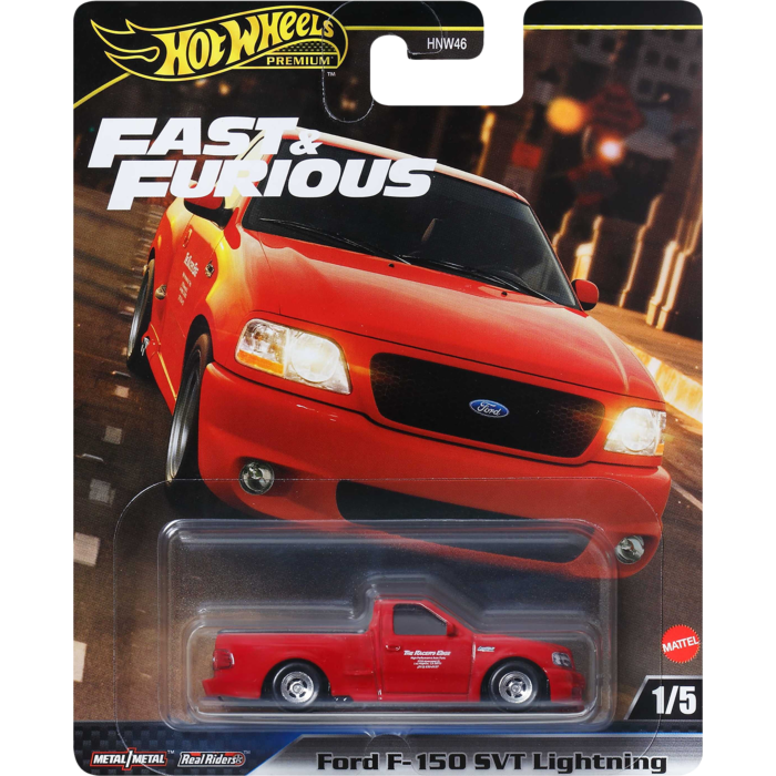 Hot Wheels Premium Fast & Furious Car | Ford F-150 SVT Lightning