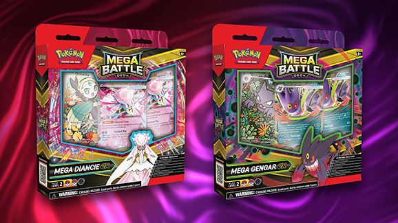 Pokemon TCG Mega Gengar ex or Mega Diancie ex Battle Deck