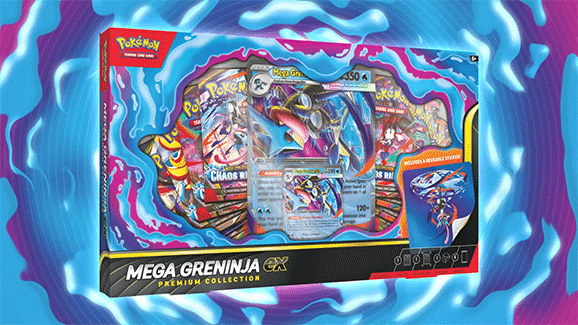 Pokemon TCG Mega Greninja ex Premium Collection