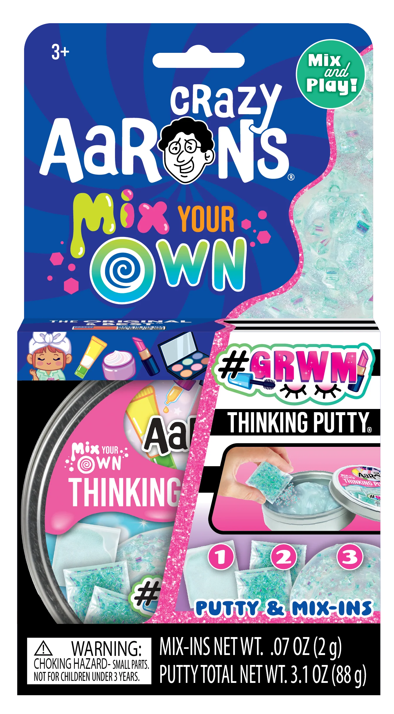 Crazy Aaron's Thinking Putty Mix Your Own | #GRWM