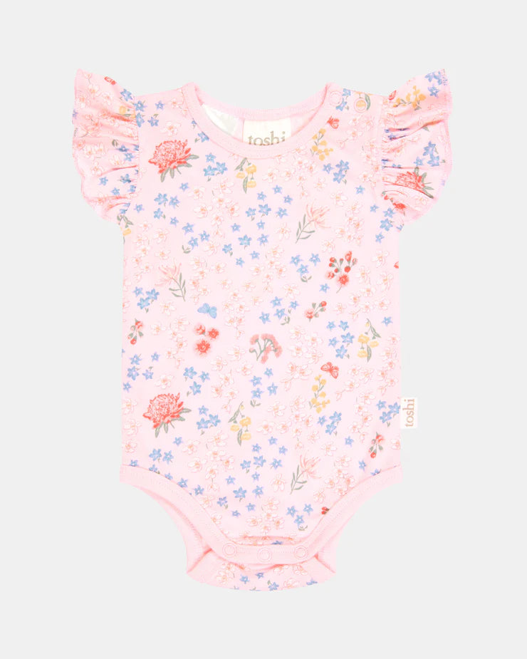 Toshi Onesie S/S Matilda | Acacia Blossom