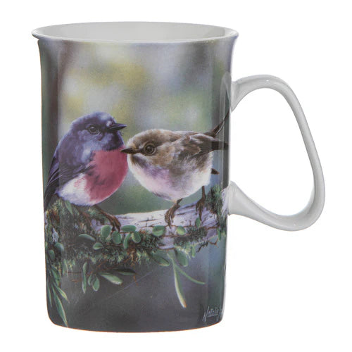 Ashdene Australian Small Birds Collection Mug | Pink Robin