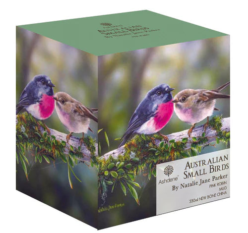Ashdene Australian Small Birds Collection Mug | Pink Robin
