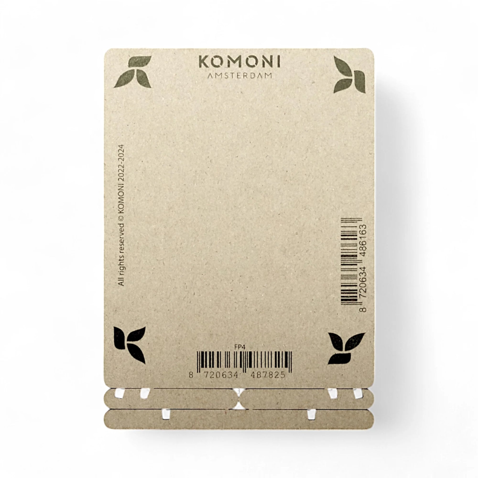 Pop-Up Art Wood Card | Floral Hummingbird