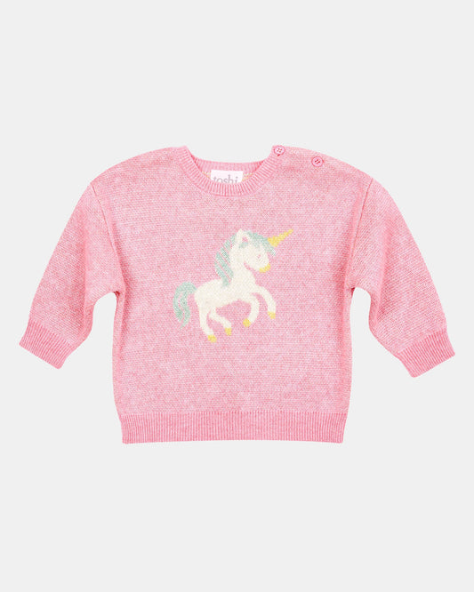 Toshi Organic Pullover Storytime | Unicorn