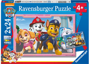 Ravensburger Puzzle 2p | Paw Patrol Little Dogs/Big Heroes
