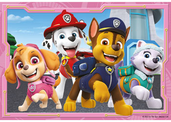 Ravensburger Puzzle 2p | Paw Patrol Little Dogs/Big Heroes