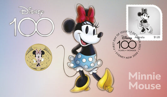 Australia PNC Disney 100 Minnie Mouse Coin