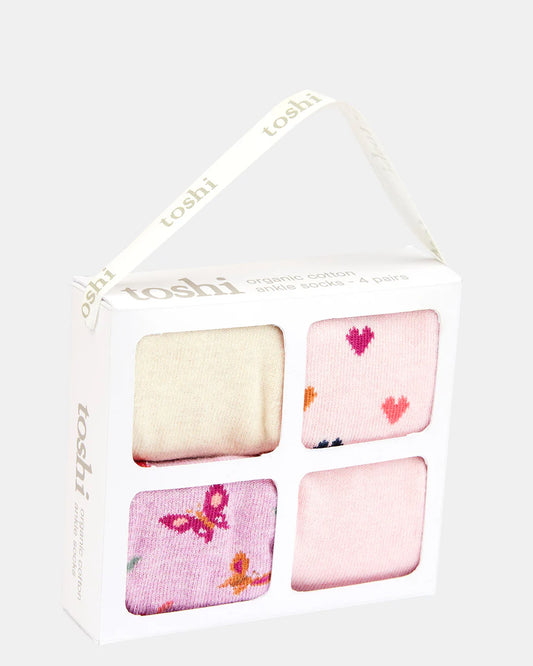 Toshi Organic Socks Gift Box | Ankle Sweetheart