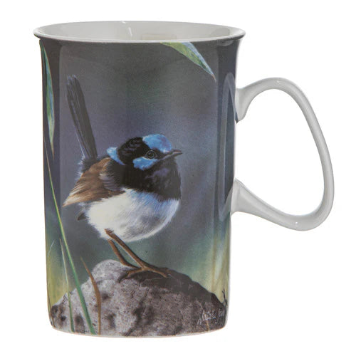 Ashdene Australian Small Birds Collection Mug | Superb Fairywren