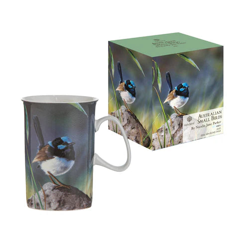 Ashdene Australian Small Birds Collection Mug | Superb Fairywren