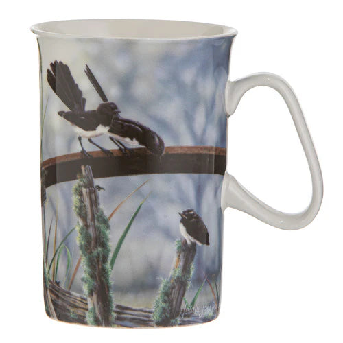 Ashdene Australian Small Birds Collection Mug | Willy Wagtail