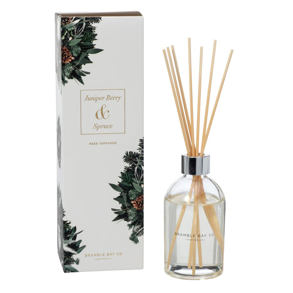 The Christmas Collection Reed Diffuser | Juniper Berry & Spruce