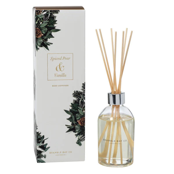 The Christmas Collection Reed Diffuser | Spiced Pear & Vanilla