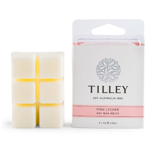 Tilley Square Soy Wax Melts | Pink Lychee