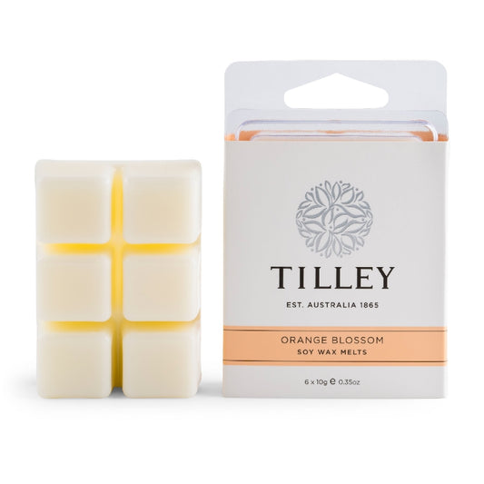 Tilley Square Soy Wax Melts | Orange Blossom