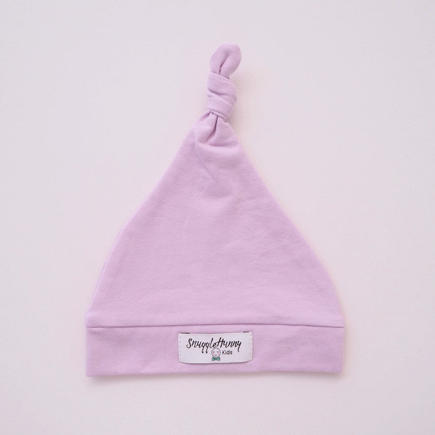 Baby Knotted Beanie | Snuggle Hunny Lilac