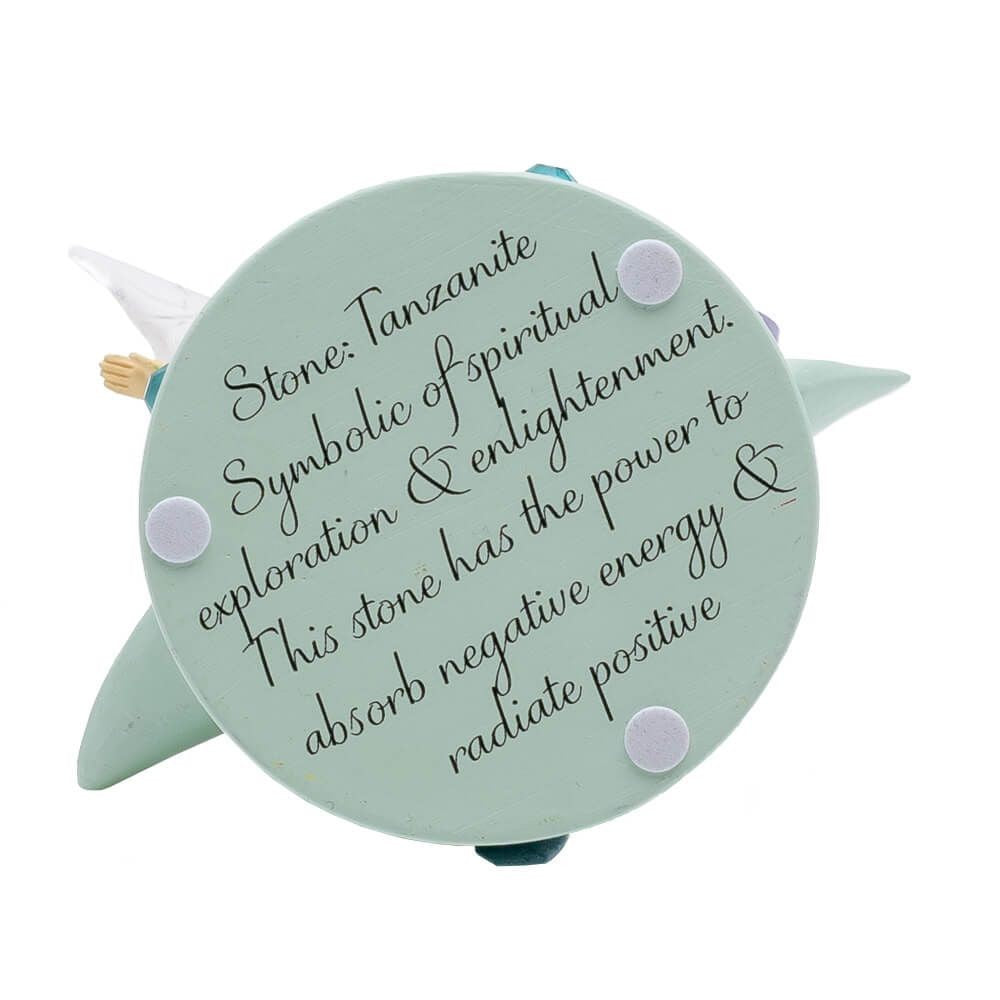 Disney Tinkerbell December Birthstone Sculpture