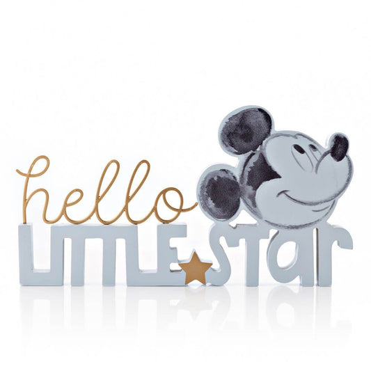 Disney Mickey | Word Plaque Hello Little Star