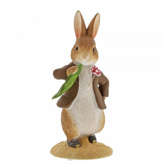 Peter Rabbit | Benjamin Ate a Lettuce Leaf Miniature Figurine