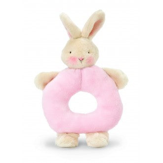 Bunnies By The Bay | Bunny Ring Rattle Pink