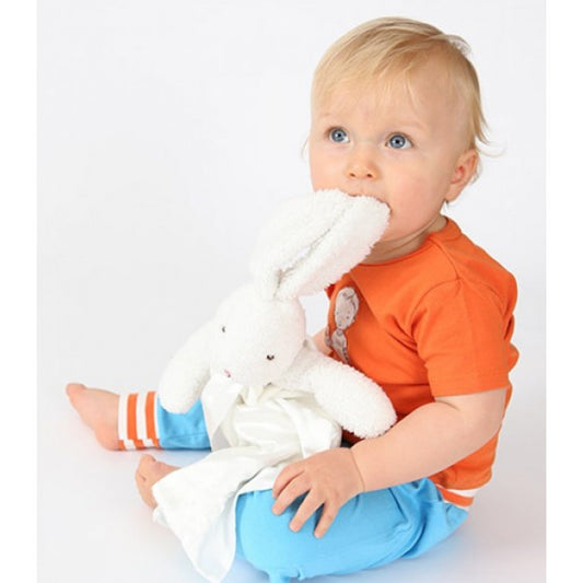 Bunnies By The Bay | Buddy Blanket White Bunny