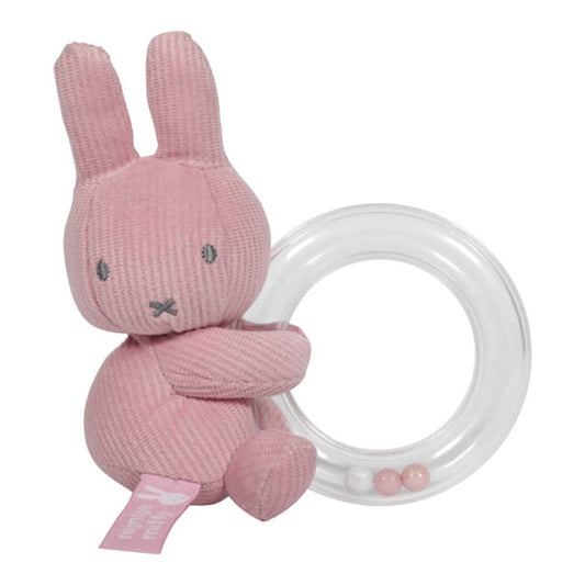 Miffy Ring Rattle Pink