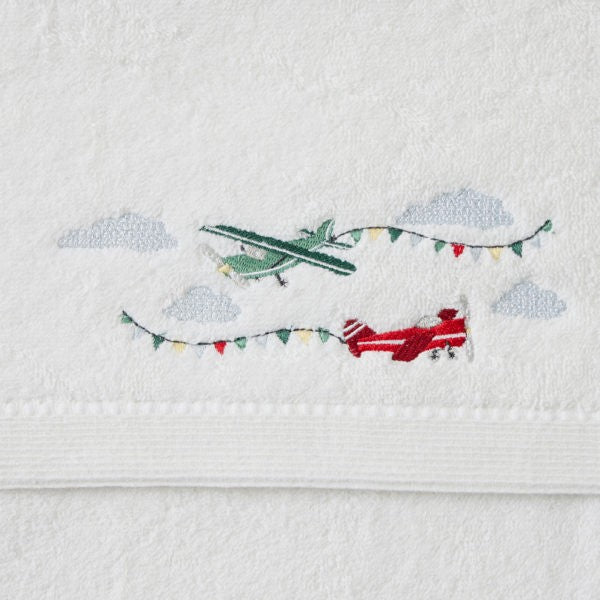 Jiggle & Giggle | Flying High Bath Towel & Face Washer Set