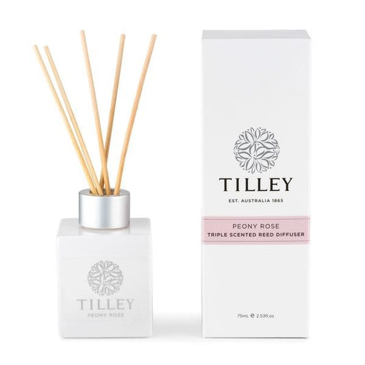 Tilley Aromatic Reed Diffuser 75ml | Peony Rose