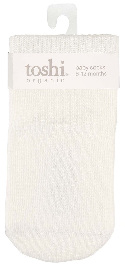 Toshi Organic Socks | Cream
